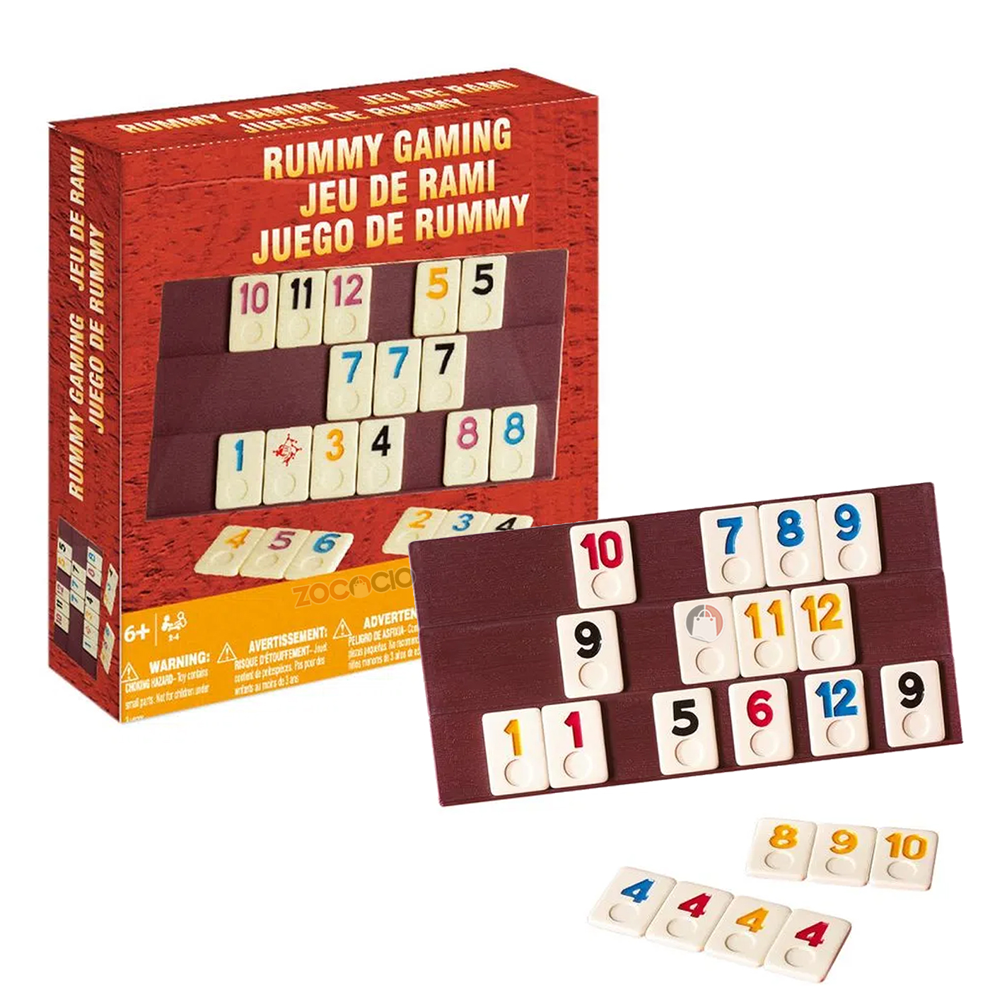 Juego De Mesa Rummy Clásico De Estrategi